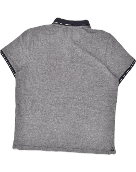 MICHAEL KORS Mens Polo Shirt Large Grey Cotton Vintage Second Hand Clothing Online Messina Hembry