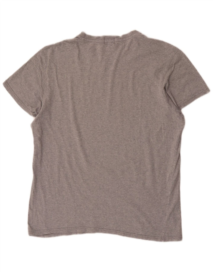 Levi's Mens T-Shirt Top Large Grey Cotton