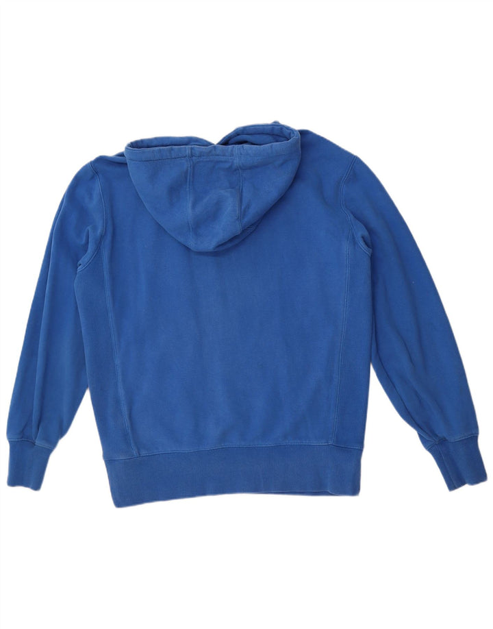 Superdry Mens Hoodie Jumper Medium Blue Cotton