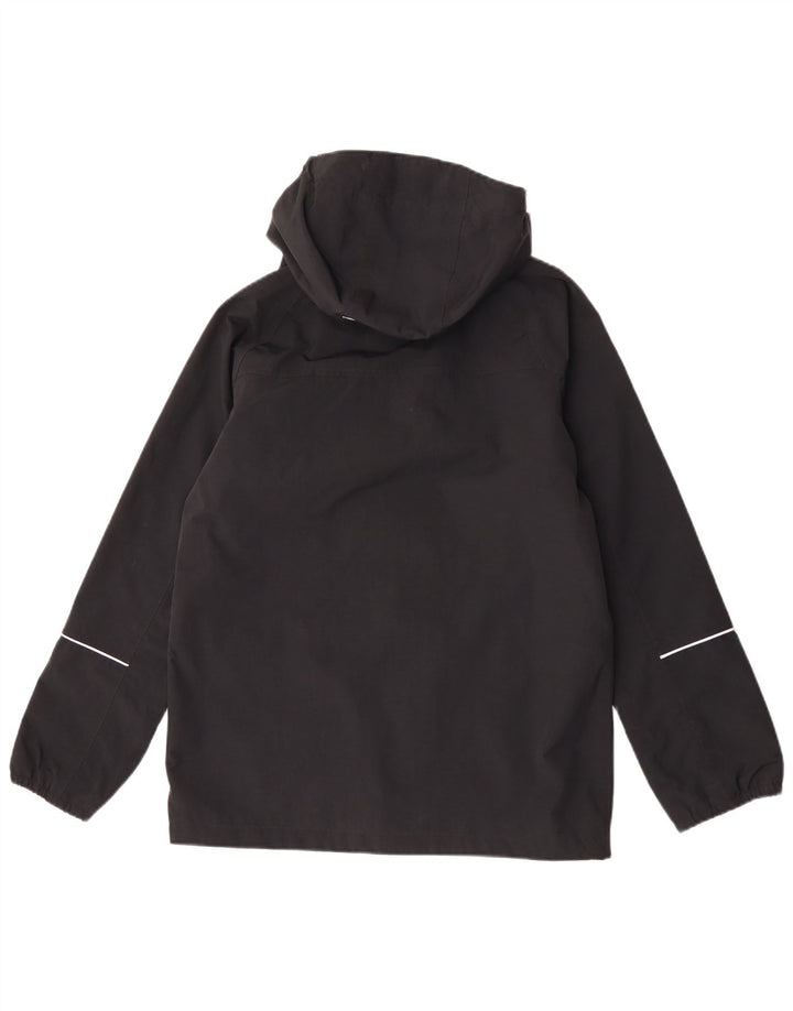 Berghaus Boys Hooded Rain Jacket 12-13 Years Black Polyamide