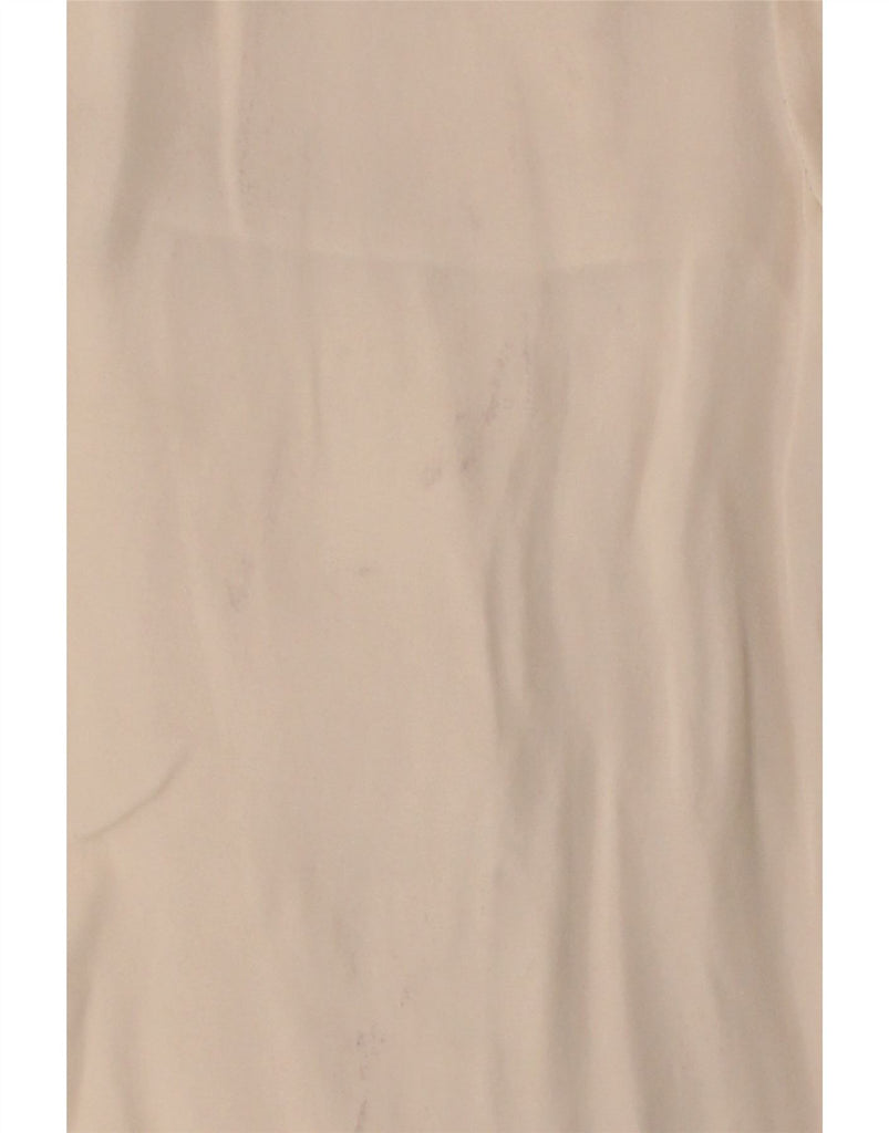 MASSIMO DUTTI Womens Long Sleeve Blouse Top EU 34 2XS Off White Viscose Vintage Massimo Dutti and Second-Hand Massimo Dutti from Messina Hembry 