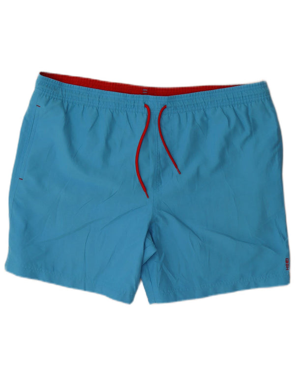 Marks & Spencer Mens Swimming Shorts Large  Turquoise Polyester