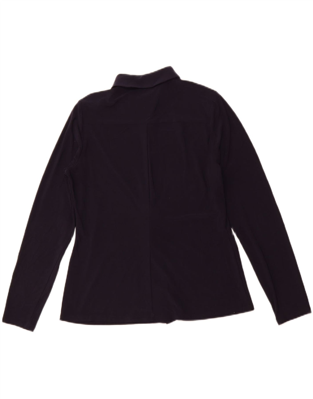 Tommy Hilfiger Womens Shirt UK 12 Medium Navy Blue