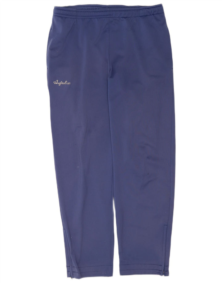 AUSTRALIAN L'ALPINA Mens Tracksuit Trousers IT 50 Medium Navy Blue