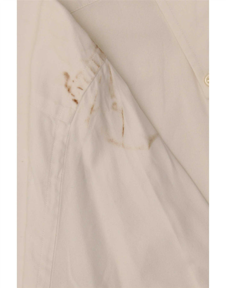 Tommy Hilfiger Mens Slim Fit Shirt Medium White