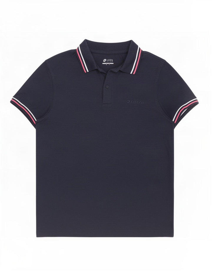 Lotto Mens Polo Shirt Small Navy Blue