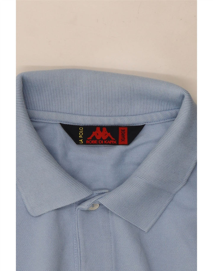 Kappa Mens Polo Shirt XL Blue