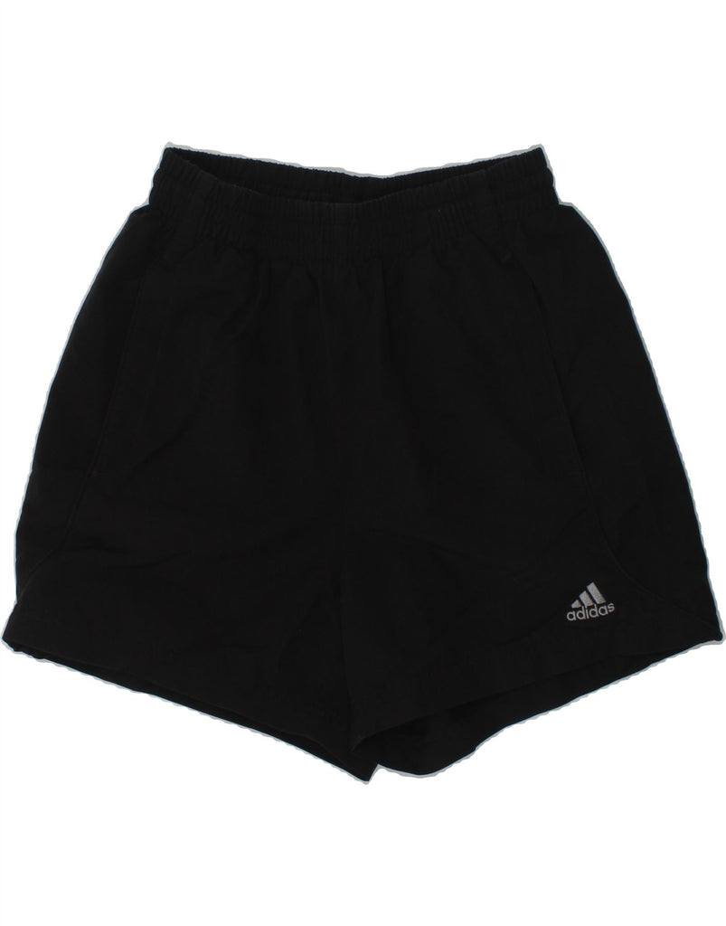 ADIDAS Boys Clima 365 Sport Shorts 11-12 Years Black Polyester | Vintage Adidas | Thrift | Second-Hand Adidas | Used Clothing | Messina Hembry 