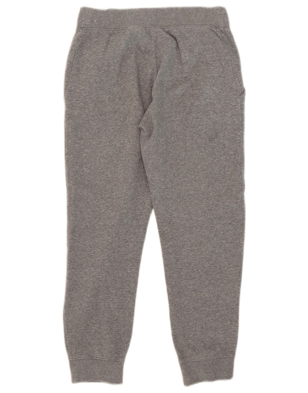 Nike Girls Tracksuit Trousers Joggers 12-13 Years Large Grey Flecked Cotton