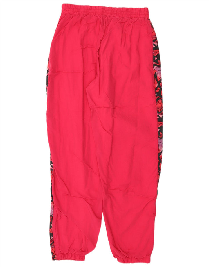 SHAMP Womens Tracksuit Trousers Joggers UK 14 Medium  Pink Colourblock