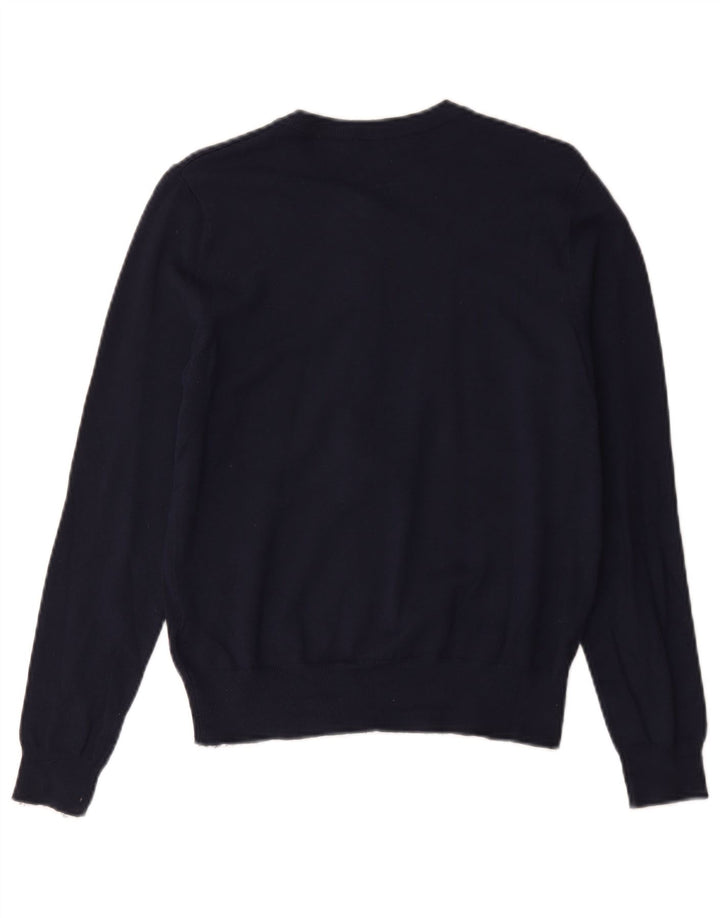 Marks & Spencer Womens Cardigan Sweater UK 14 Medium Navy Blue