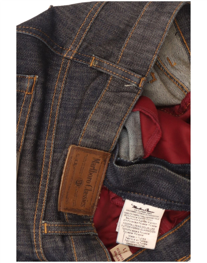 Marlboro Classics Womens Straight Jeans W31 L28 Blue Cotton