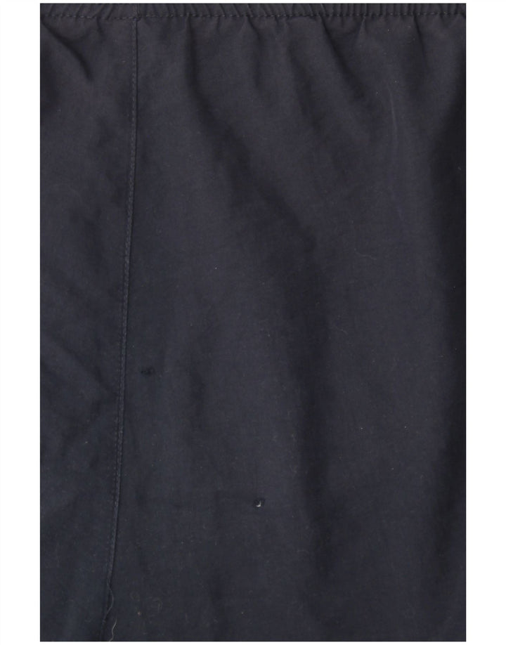 Nike Mens Graphic Sport Shorts Large  Navy Blue Colourblock Polyester