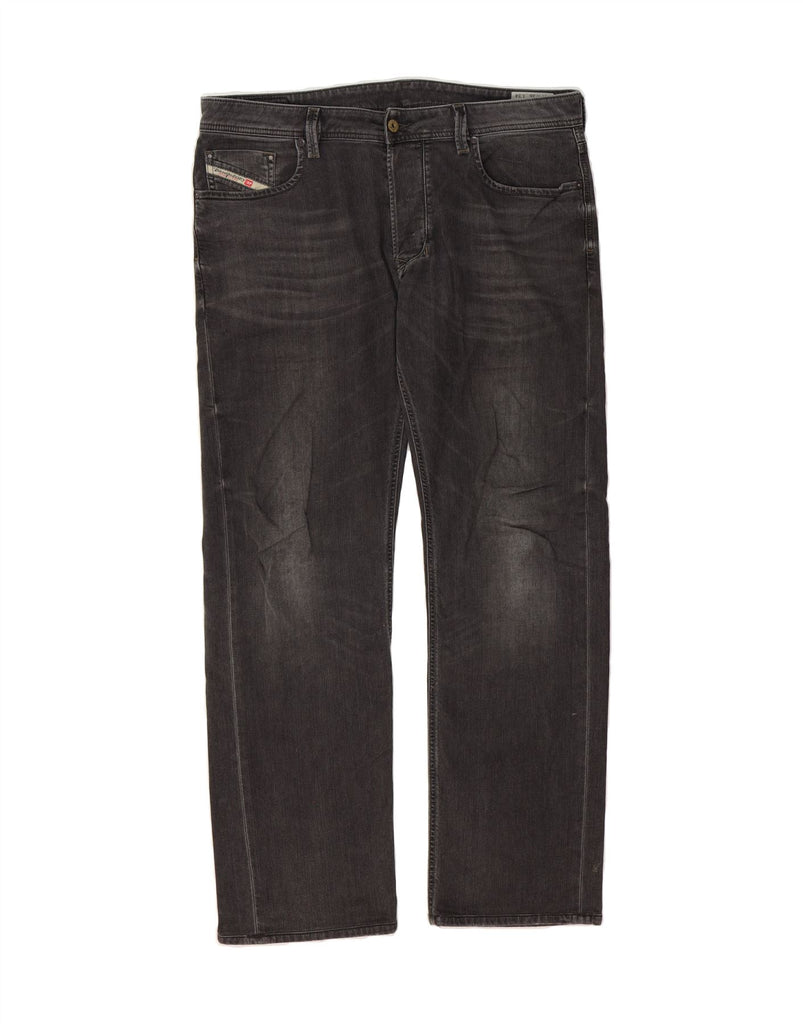 DIESEL Mens Larkee Regular Straight Jeans W36 L34 Black Cotton Vintage Diesel and Second-Hand Diesel from Messina Hembry 