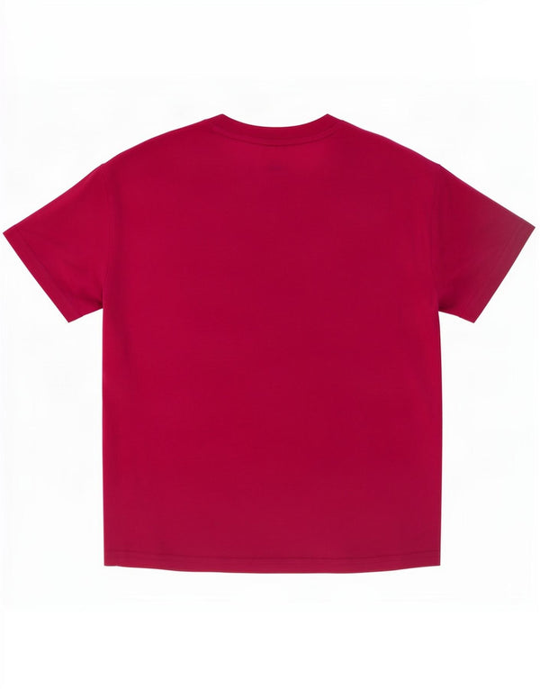 Puma Girls Graphic T-Shirt Top 9-10 Years Pink Polyester