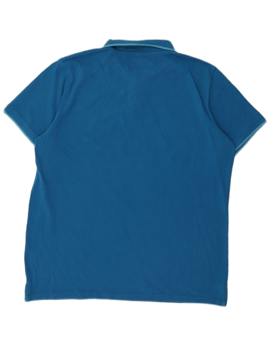 Carrera Mens Polo Shirt Large Blue
