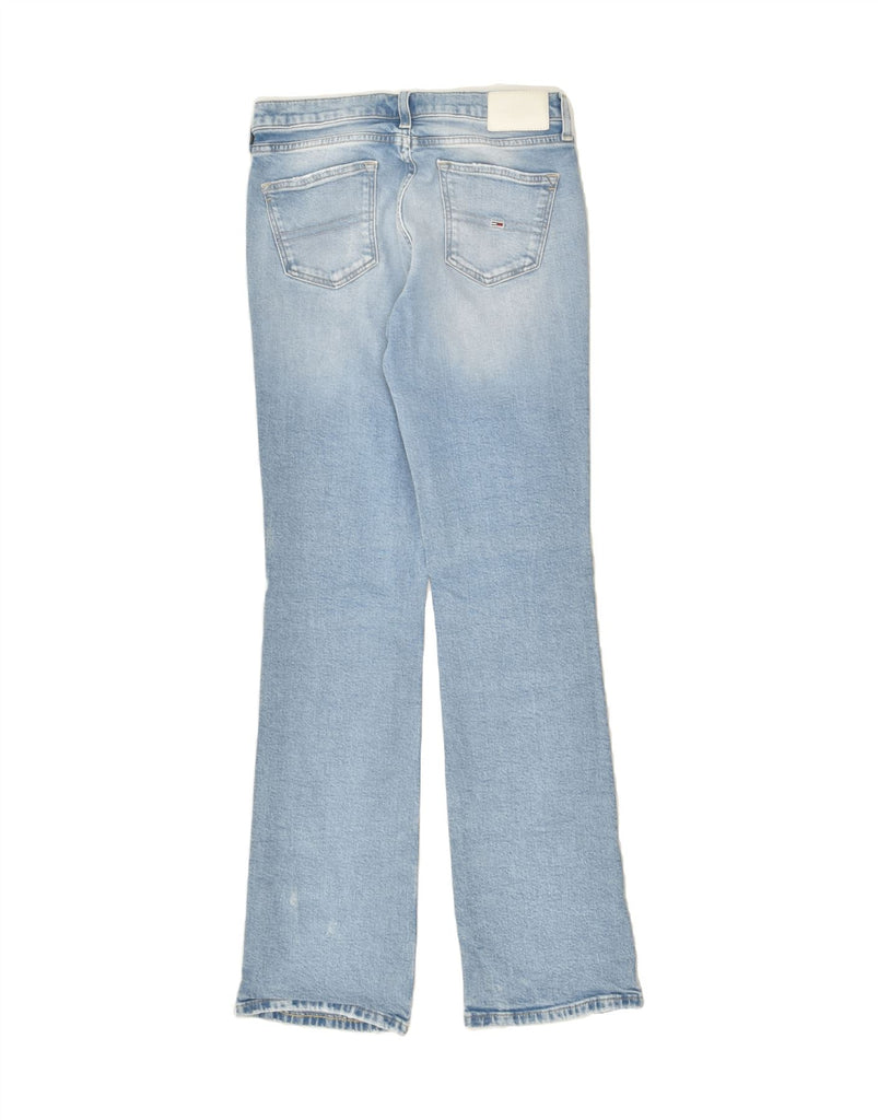 TOMMY HILFIGER Womens Bootcut Jeans W26 L32 Blue Cotton | Vintage Tommy Hilfiger | Thrift | Second-Hand Tommy Hilfiger | Used Clothing | Messina Hembry 