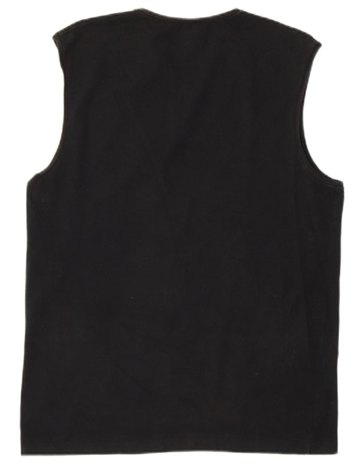 CHAMPION Womens Vest Top UK 20 2XL Black