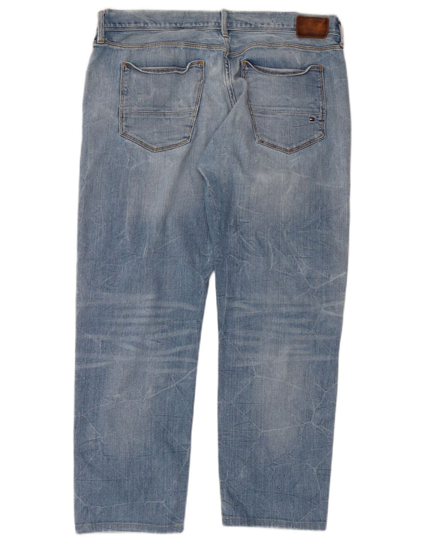 Tommy Hilfiger Mens Bleecker Slim Jeans W36 L28 Blue Cotton