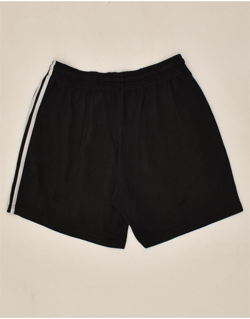 ADIDAS Mens Sport Shorts Large Black Cotton | Vintage Adidas | Thrift | Second-Hand Adidas | Used Clothing | Messina Hembry 