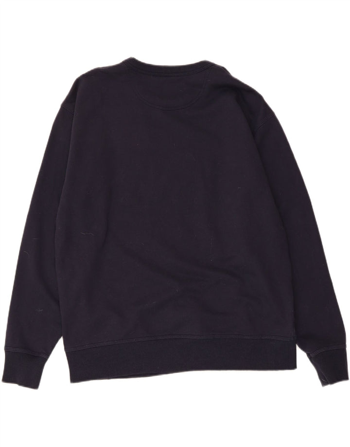 CHAMPION Mens Sweatshirt Jumper XL Navy Blue Cotton Vintage Champion and Second-Hand Champion from Messina Hembry 