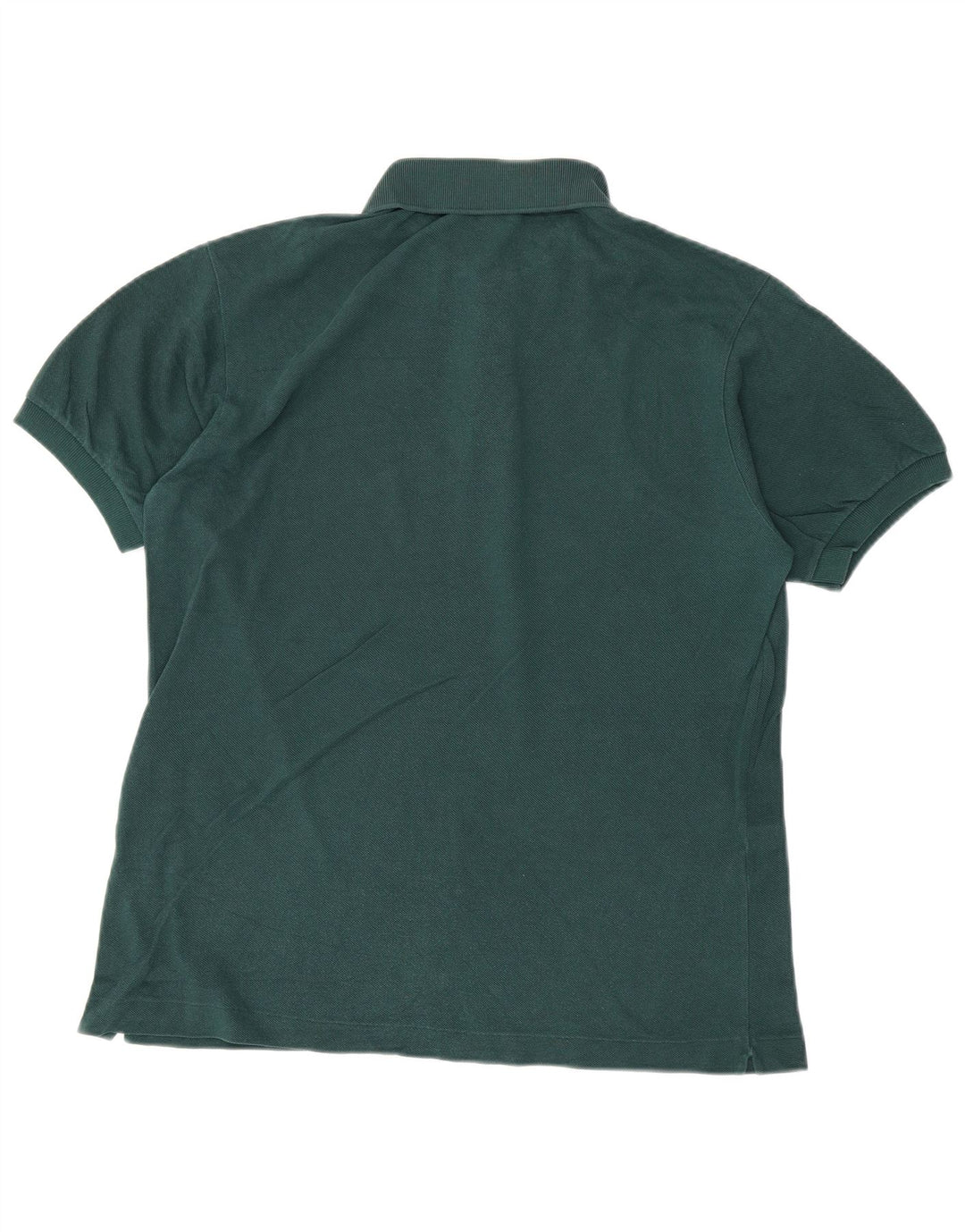 Lacoste Mens Polo Shirt Size 4 Medium Green Cotton