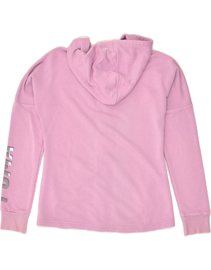 PUMA Boys Graphic Zip Hoodie Sweater 11-12 Years Pink Cotton | Vintage Puma | Thrift | Second-Hand Puma | Used Clothing | Messina Hembry 