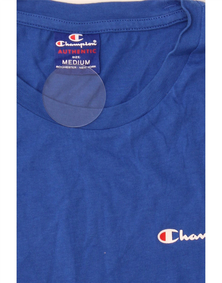 CHAMPION Mens Vest Top Medium Blue