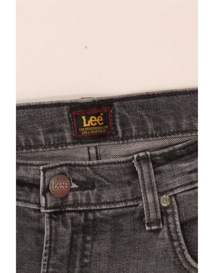 Lee Mens Rider Slim Jeans W29 L29 Grey Cotton