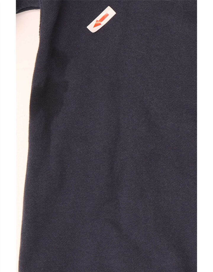 Superdry Mens Graphic Sweatshirt Jumper XL Navy Blue Cotton