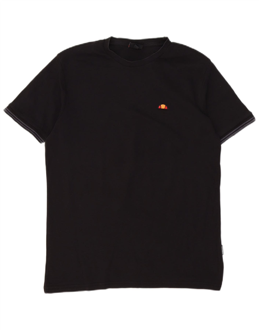 ELLESSE Mens T-Shirt Top Medium Black