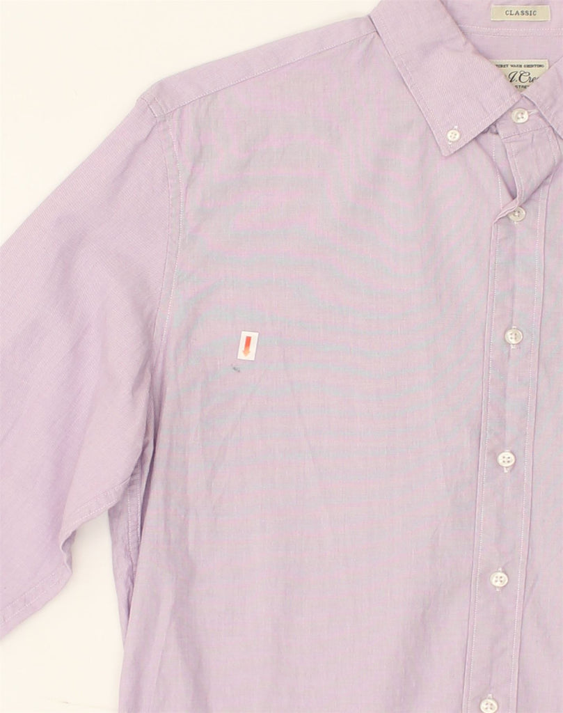 J. CREW Mens Classic Fit Shirt Medium Pink Cotton | Vintage J. Crew | Thrift | Second-Hand J. Crew | Used Clothing | Messina Hembry 