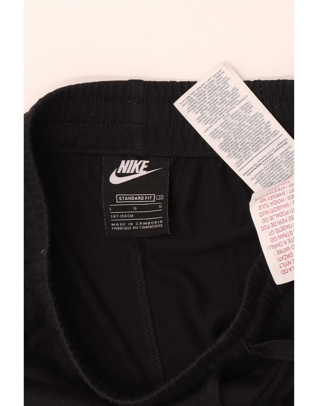Nike Boys Sport Shorts 12-13 Years Large Black Polyester