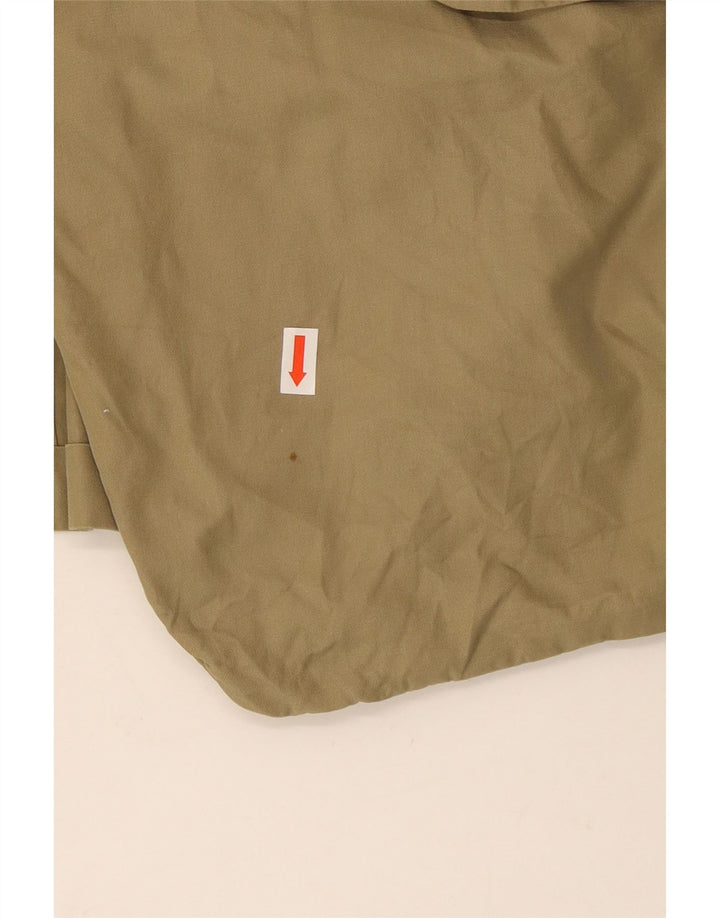 Burberry Mens 2 Button Blazer Jacket IT 52 Large Khaki Cotton