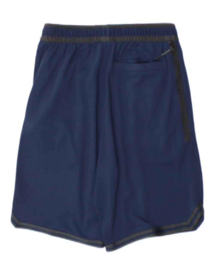 Jordan Mens Michigan Wolverines Sport Shorts Small Navy Blue Polyester