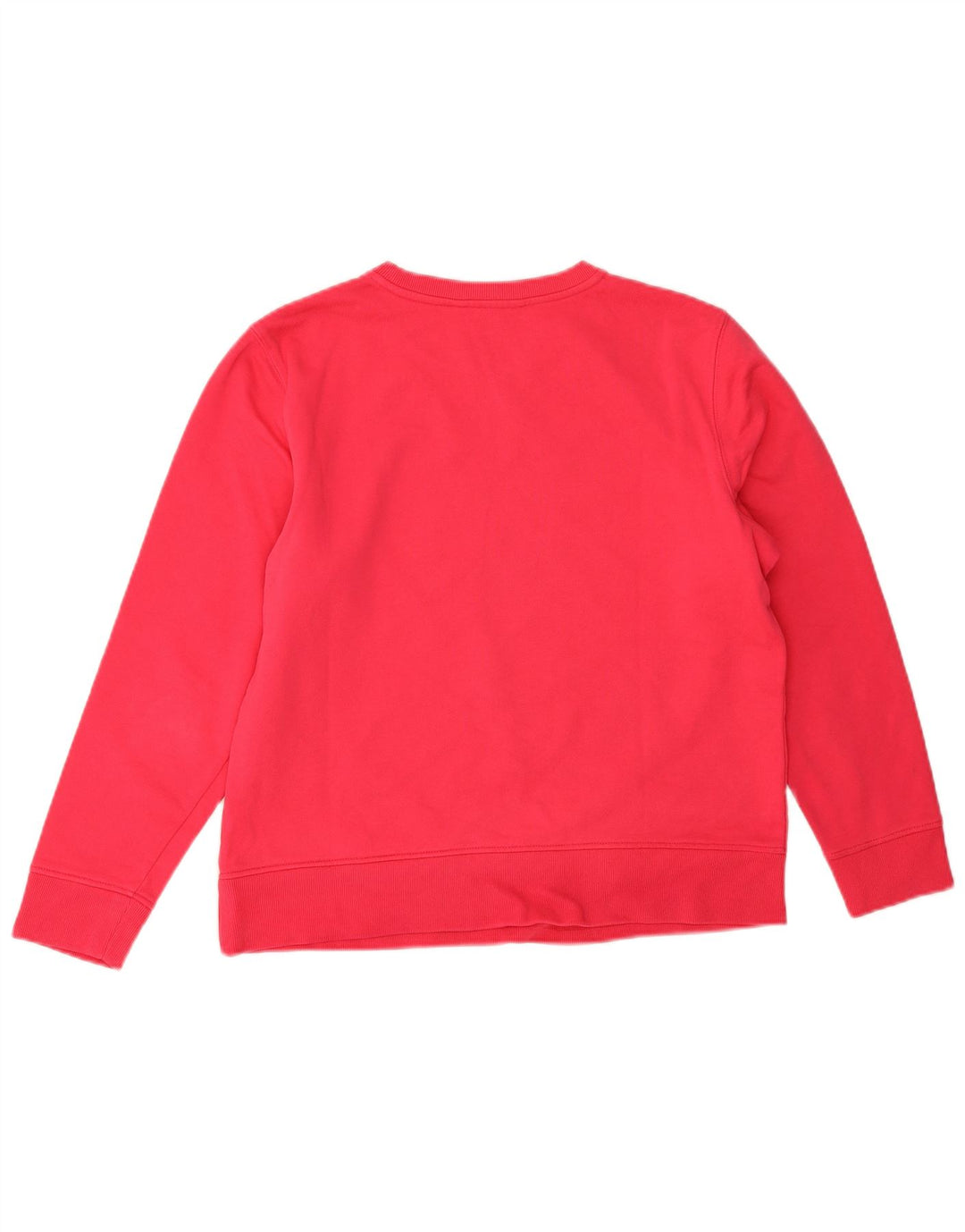 Tommy Hilfiger Womens Graphic Oversized Sweatshirt Jumper UK 10 Small Pink