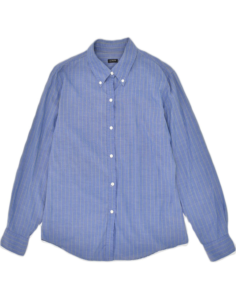 J. CREW Mens Shirt Small Blue Pinstripe | Vintage J. Crew | Thrift | Second-Hand J. Crew | Used Clothing | Messina Hembry 