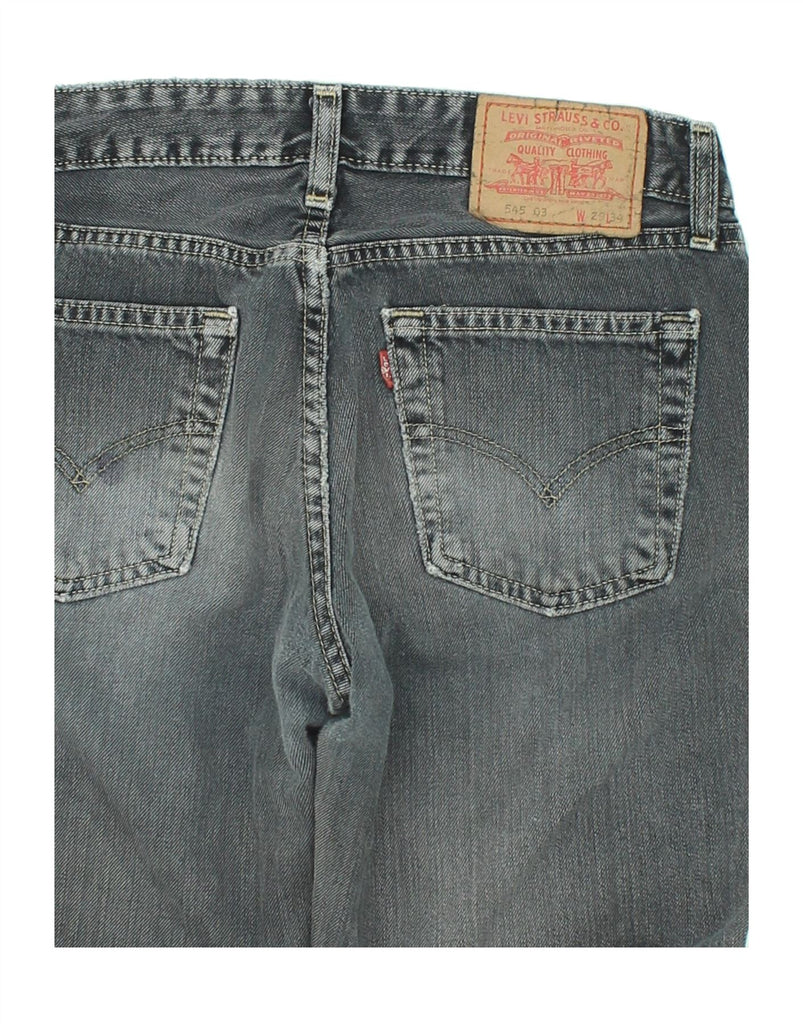 LEVI'S Womens 545 Bootcut Jeans W29 L28 Grey Cotton Vintage Levi's and Second-Hand Levi's from Messina Hembry 