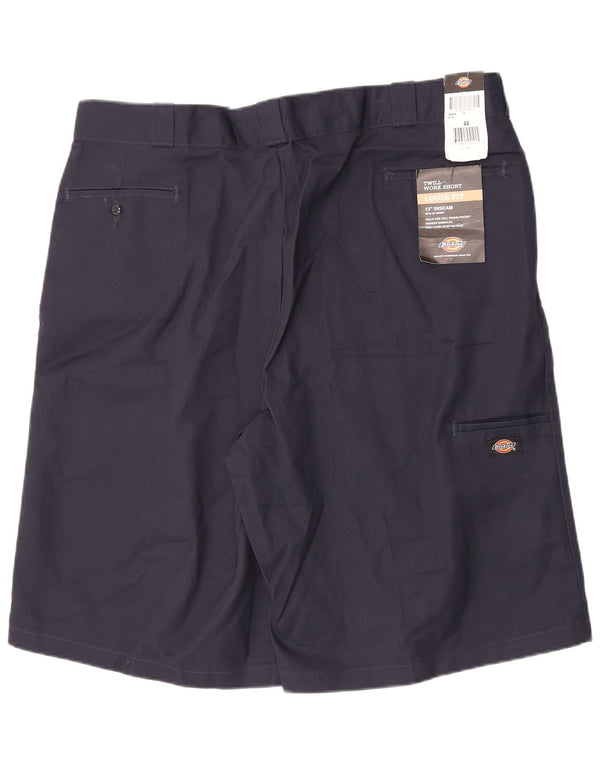 Dickies Mens Cargo Shorts  W44 2XL Navy Blue Polyester