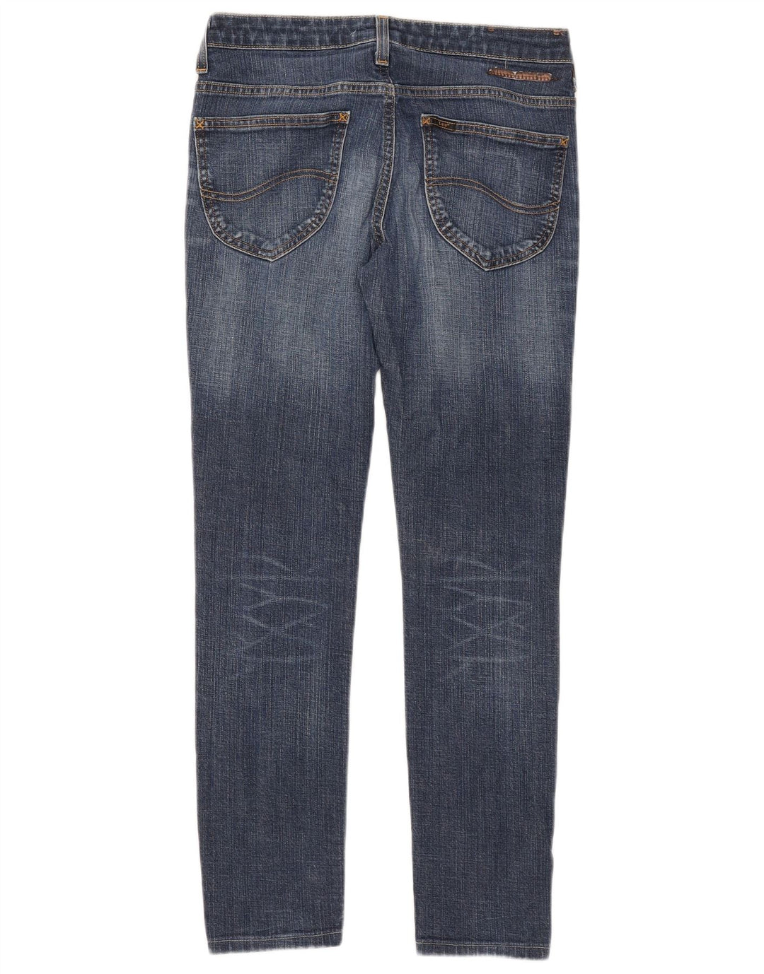 LEE Womens Scarlet Slim Jeans W29 L27  Blue Cotton