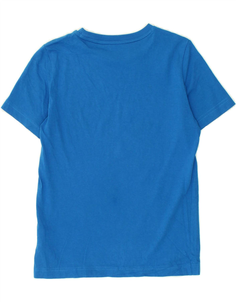 PUMA Boys Graphic T-Shirt Top 11-12 Years Blue Cotton Vintage Puma and Second-Hand Puma from Messina Hembry 