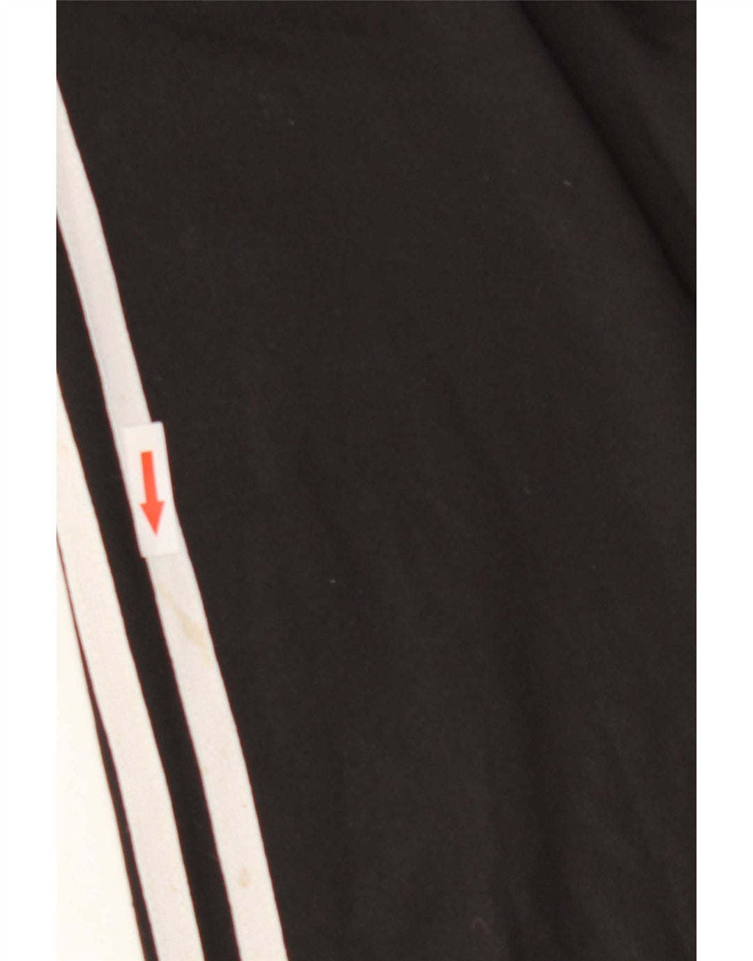 Adidas Mens Tracksuit Top Jacket UK 36/38 Small Black Polyester