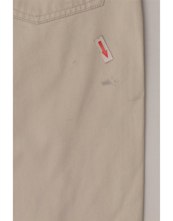 Dickies Womens Denim Shorts Medium W30 White Cotton