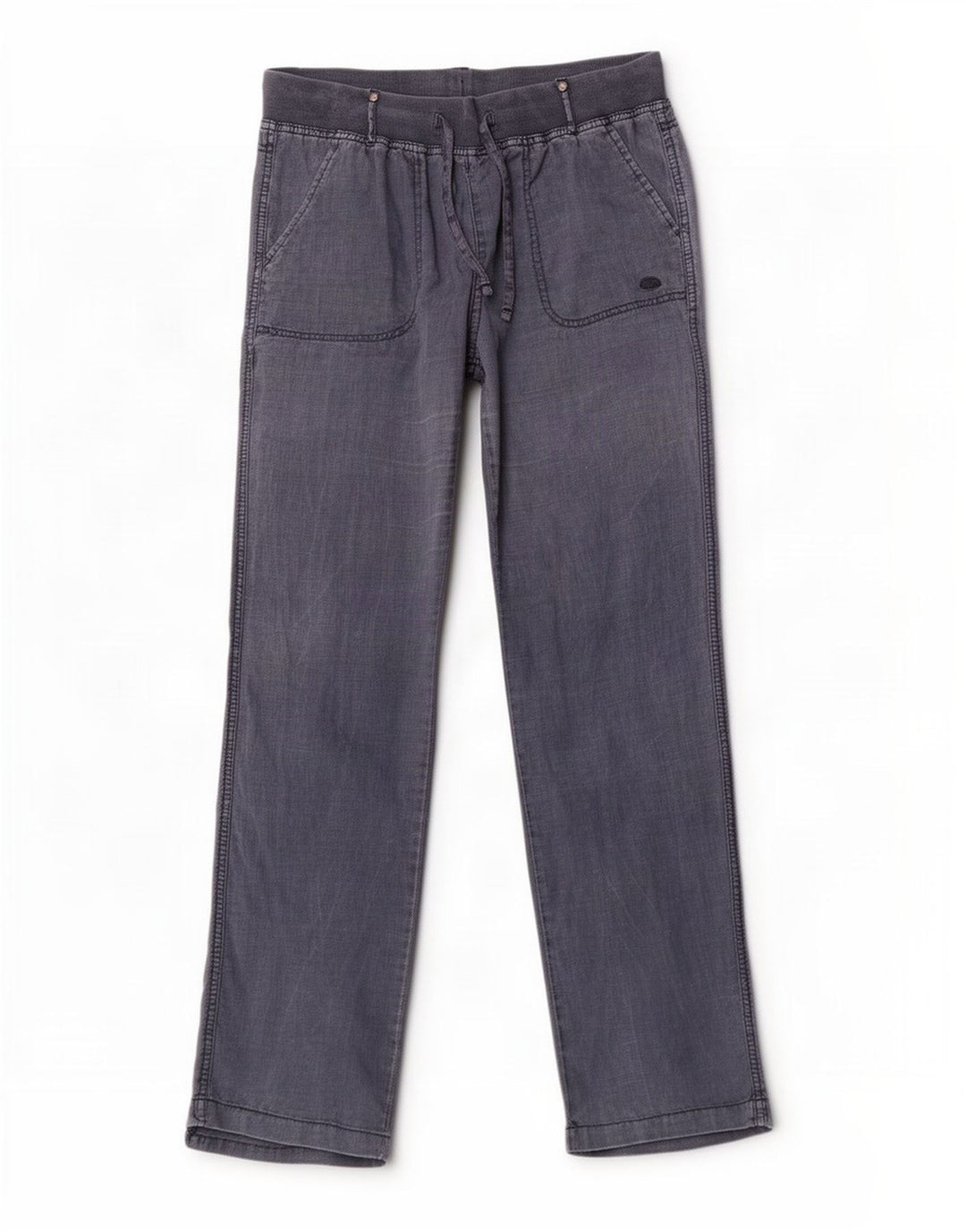 Ellesse Womens Straight Casual Trousers IT 42 Medium W30 L32 Navy Blue