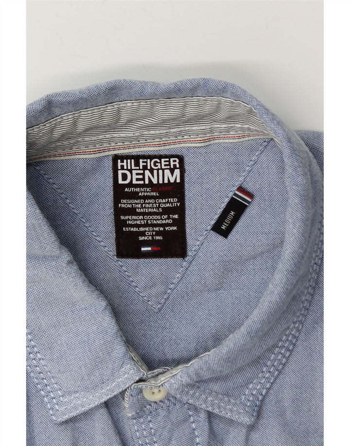 Tommy Hilfiger Mens Shirt Medium Blue