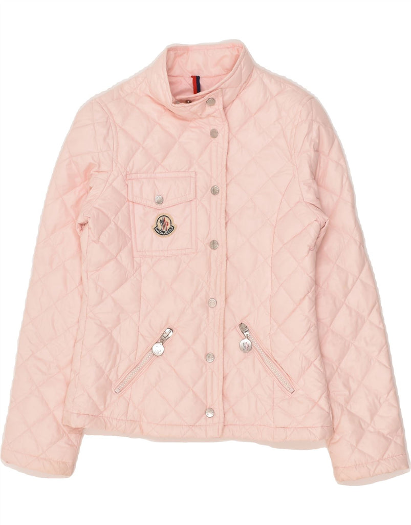 MONCLER Girls Quilted Jacket 9-10 Years Pink | Vintage Moncler | Thrift | Second-Hand Moncler | Used Clothing | Messina Hembry 