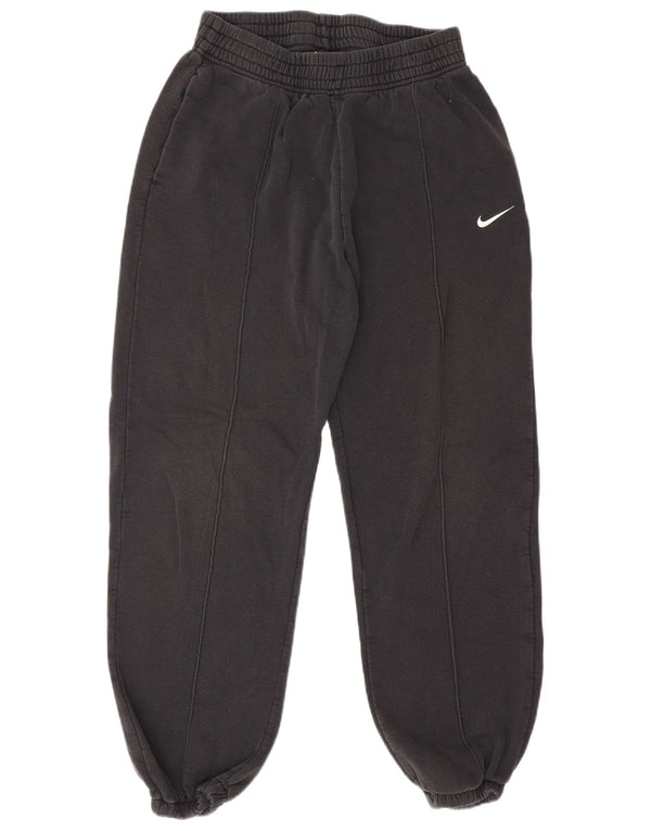 Nike Mens Tracksuit Trousers Joggers Small Black Cotton