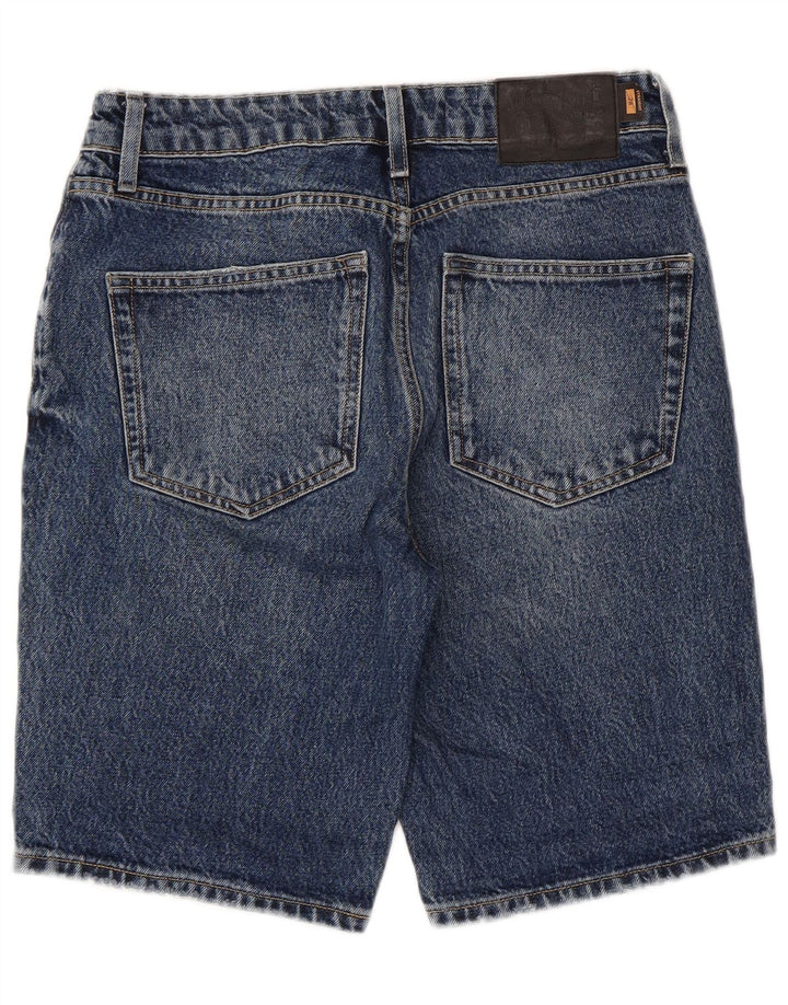 SUPERDRY Womens Denim Shorts W28 Medium  Blue Cotton