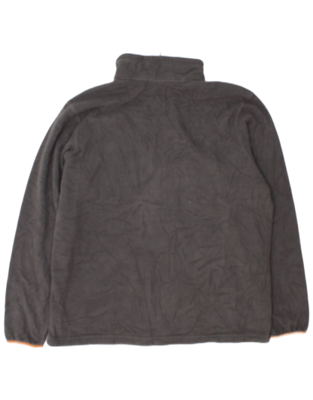 Columbia Mens Zip Neck Fleece Jumper XL Grey Polyester
