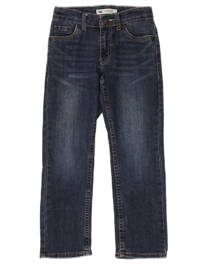 Levi's Boys 511 Slim Jeans 5-6 Years W22 L20 Blue Cotton